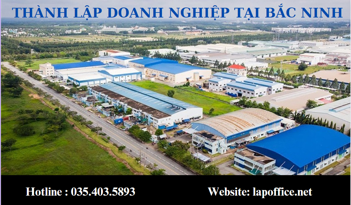 THÀNH LẬP DOANH NGHIỆP TẠI BẮC NINH
