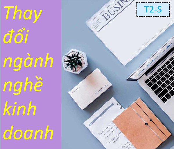 THAY ĐỔI, BỔ SUNG NGÀNH NGHỀ KINH DOANH