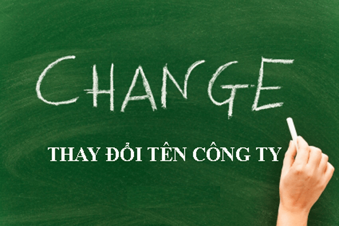 Thay đổi tên công ty 