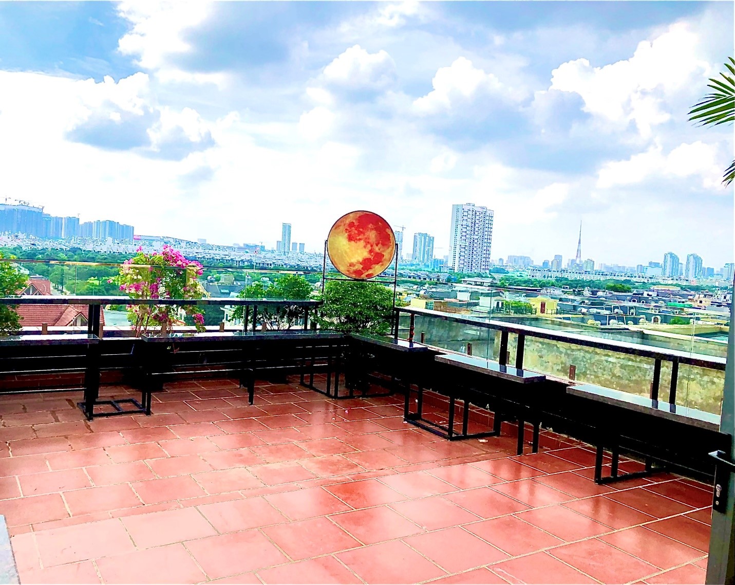 Không gian thoáng mát